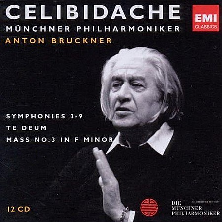 CD - Sergiu Celibidache, Munchner Philharmoniker-Symphonies Nos. 3-9, Te Deum & Mass In F Minor-12CD