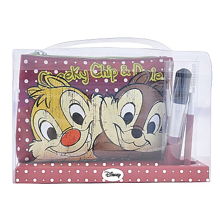 Accesorii - Set cadou (geanta pentru cosmetice si accesorii) Chip si Dale