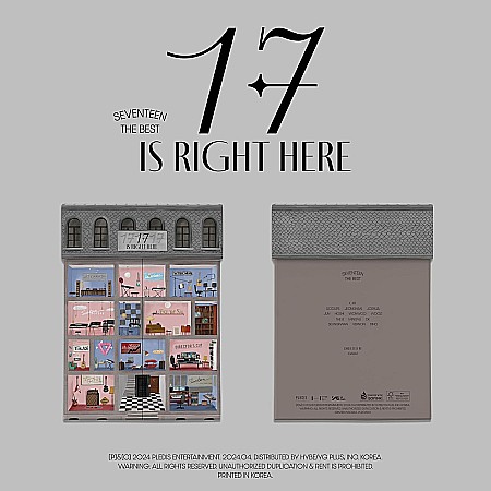 CD - Seventeen - Seventeen Best Album '17 Is Right Here' - CD