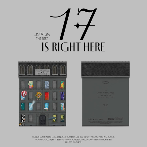 CD - Seventeen - Seventeen Best Album '17 Is Right Here' - CD