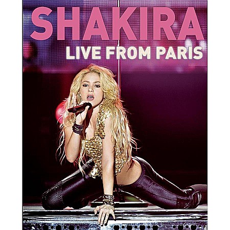 BD Bluray Disc - Shakira-Live From Paris-BD