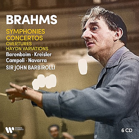 CD - Sir John Barbirolli - Brahms: Symphonies, Concertos - 6CD