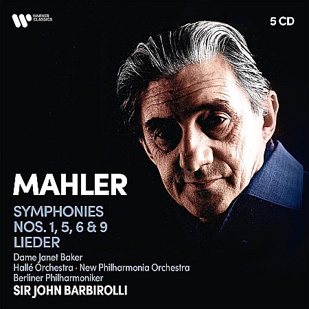 CD - Sir John Barbirolli - Symphonies 1, 5, 6 & 9 / Lieder- 5CD