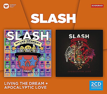 CD - Slash-Living the Dream & Apocalyptic Love-2CD