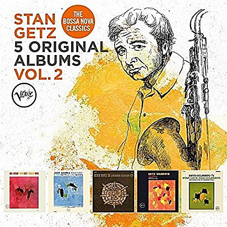 CD - Stan Getz-5 Original Albums, Vol. 2-5CD