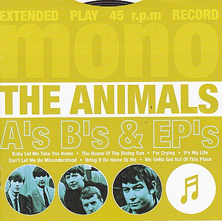 CD - The Animals-A's B's & EP's-CD