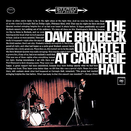 CD - Dave Brubeck - At Carnegie Hall - 2CD