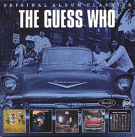 CD - The Guess Who - Original Album Classics: The First Five Albums, Cardboard Box - 5CD
