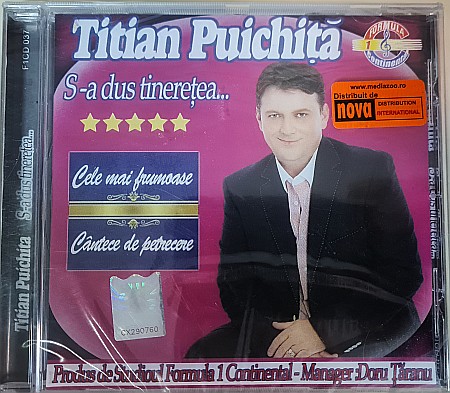 CD - Titian Puichita - S-A Dus Tineretea-CD