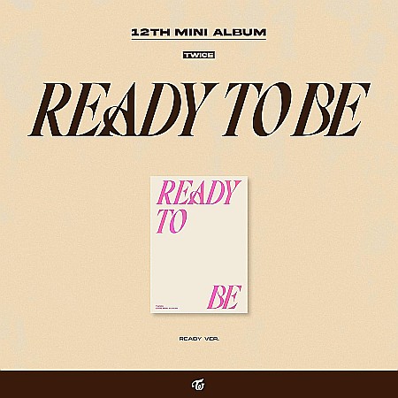 CD - Twice - Ready To Be, Mini-Album, Ready version - CD