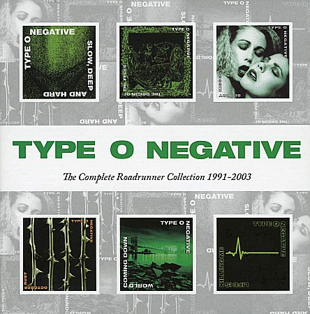 CD - Type O Negative-The Complete Roadrunner Collection 1991-2003-6CD
