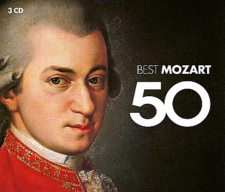 CD - Wolfgang Amadeus Mozart â€“ 50 Best Mozart - 3CD