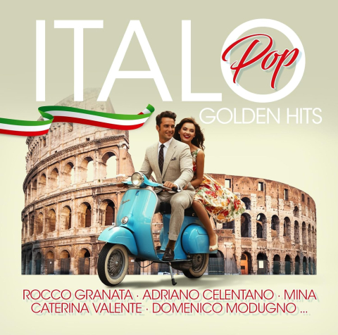 CD - Various Artists (ADRIANO CELENTANO, SOPHIA LOREN, LOU MONTE) - Italo Pop Golden Hits - CD