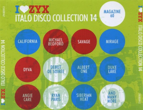 CD - Various Artists  (California, New Look, Savage) - Italo Disco Collection 14 - 3CD