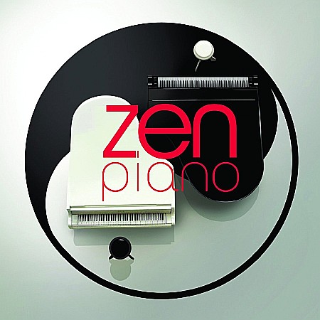 CD - Various Artists (Christian Zacharias, Anne Queffelec, Jean Philippe Collard)-Zen Piano-3CD