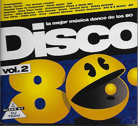 CD - DJ Tedu – Disco 80 Vol.2 (La Mejor Musica Dance De Los 80) - 2CD