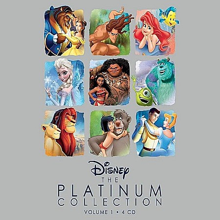 CD - Various Artists - Disney: The Platinum Collection Vol. 1 - 4CD