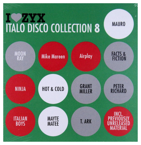 CD - Various Artists (Grant Miller, Mike Mareen, Mauro) - ZYX Italo Disco Collection 8 - 3CD