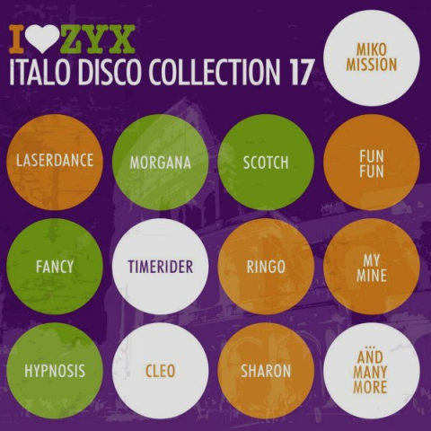 CD - Various Artists (Hipnosis, Fancy, Krypton) - ZYX Italo Disco Collection 17 - 3CD
