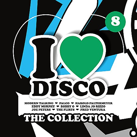 CD - Various Artists (Falco, Modern Talking, Fred Ventura) - I Love Disco The Collection 8 - 2CD