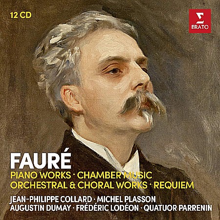 CD - Various Artists (Jean-Philippe Collard, Michel Plasson, Augustin Dumay, Frederic Lodeon)-Faure: Piano Works, Chamber Music, Orchestral & Choral Works, Requiem-12CD