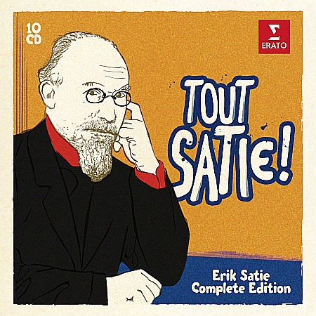 CD - Various Artists (Jean-Yves Thibaudet, Anne Queffelec, Michel Legrand)-Satie: The Complete Works-10CD