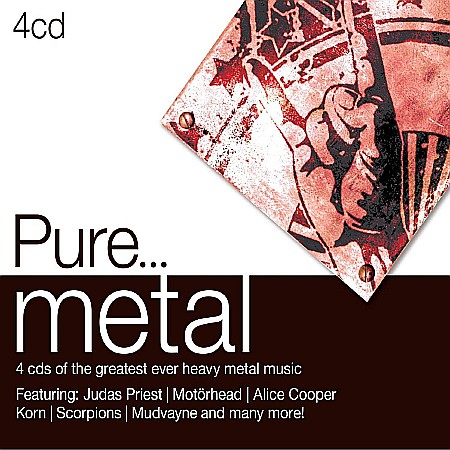 CD - Various Artists - Pure... Metal - 4CD