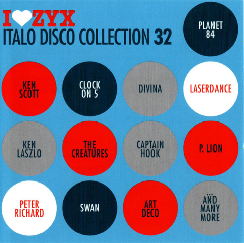 CD - Various Artists (Ken Scott, Ken Laszlo, Laserdance) - ZYX Italo Disco Collection 32 - 2CD