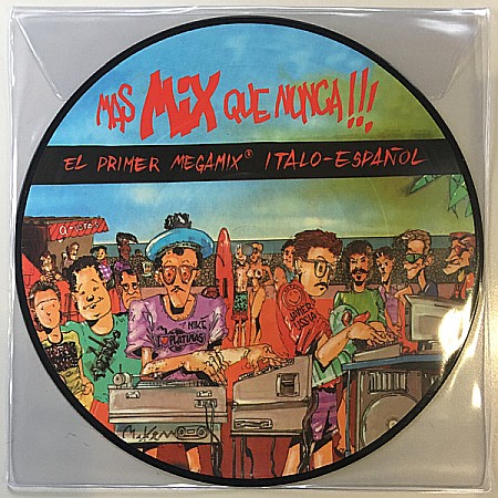 Muzica - Various Artists (Mike Platinas & Javier Ussia) - Mas Mix Que Nunca!!! - Picture Disc, Reissue - LP
