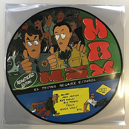 Muzica - Various Artists (Javier Ussia, Mike Platinas)  - Max Mix (El Primer Megamix Espanol) Picture Disc, Reissue - LP