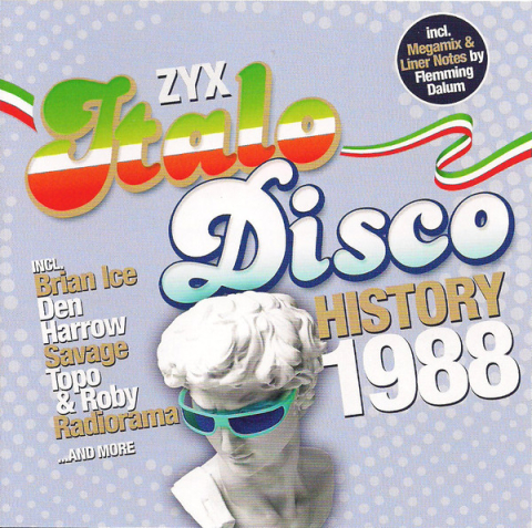 CD - Various Artists (Radiorama, Koto, Derek Simon) - ZYX Italo Disco History: 1988 - 2CD