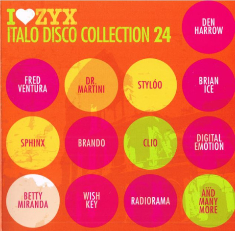CD - Various Artists (Radiorama, Panorama, Den Harrow) - ZYX Italo Disco Collection 24 - 3CD