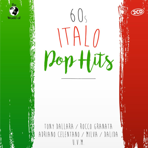 CD - Various Artists(Rocco Granata, Adriano Celentano, Dalida)  - 60S Italo Pop Hits - 2CD