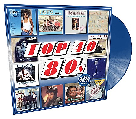 Muzica - Various Artists(Wham, Whitney Houston, Paul Young) - Top 40 - 80S (Coloured) - LP