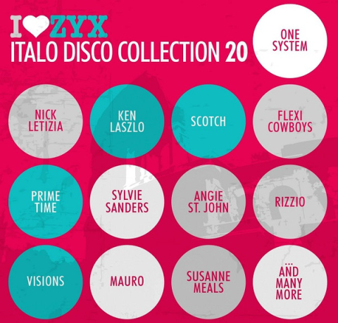 CD - Various Artists (Visions, Tommy, Krypton) - ZYX Italo Disco Collection 20 - 3CD
