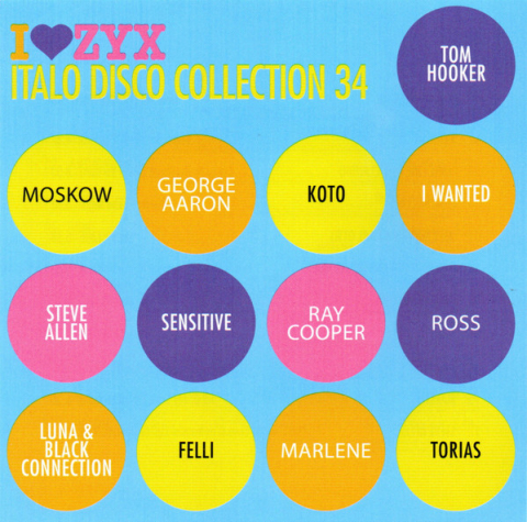 CD - Various Artists - ZYX Italo Disco Collection 34 - 2CD