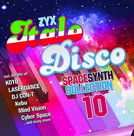 CD - Various Artists(Laserdance, Koto, Holomatrix) - Zyx Italo Disco Spacesynth Collection 10 - 2CD