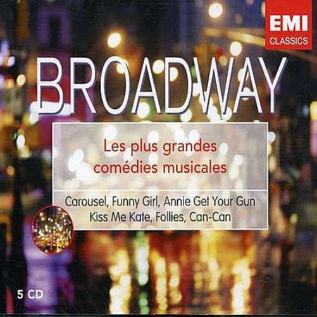 CD - Various Artists-Broadway, Les Plus Grandes Comedies Musicales-5CD