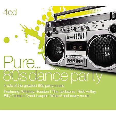 CD - Various Artists-Pure... 80s Dance Party-4CD