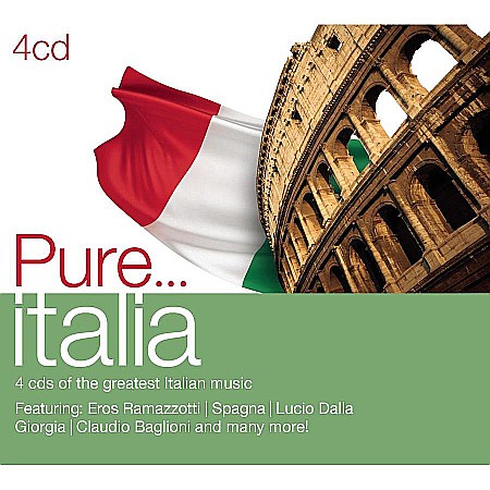 CD - Various Artists-Pure... Italia-4CD