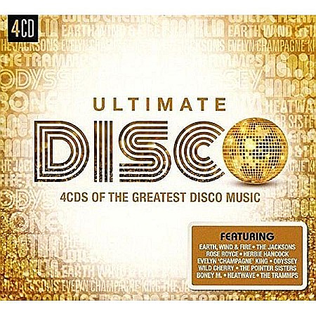 CD - Various Artists-Ultimate... Disco-4CD