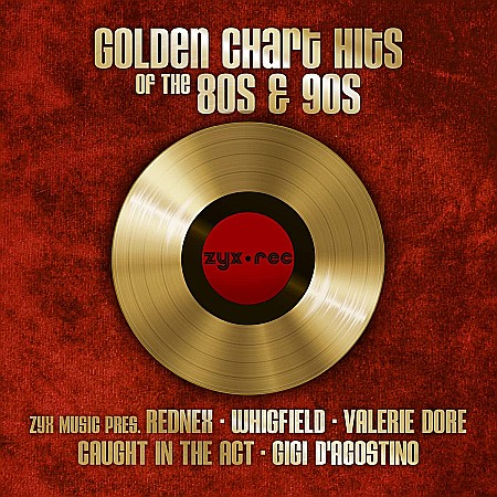 CD - Various Artists (Rednex, Gigi D'Agostino, Doctor's Cat, Valerie Dore) - Golden Chart Hits Of The 80s & 90s - CD