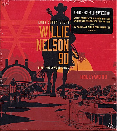 BD Bluray Disc - Willie Nelson – Long Story Short Willie Nelson 90 (Live At The Hollywood Bowl) - 2CD+BD