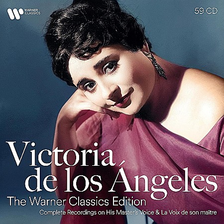 CD - Victoria De Los Angeles - The Warner Classics Edition - 59CD