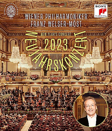 BD Bluray Disc - Welser-Most, Franz & Wiener Philharmonik - Neujahrskonzert 2023 - BD