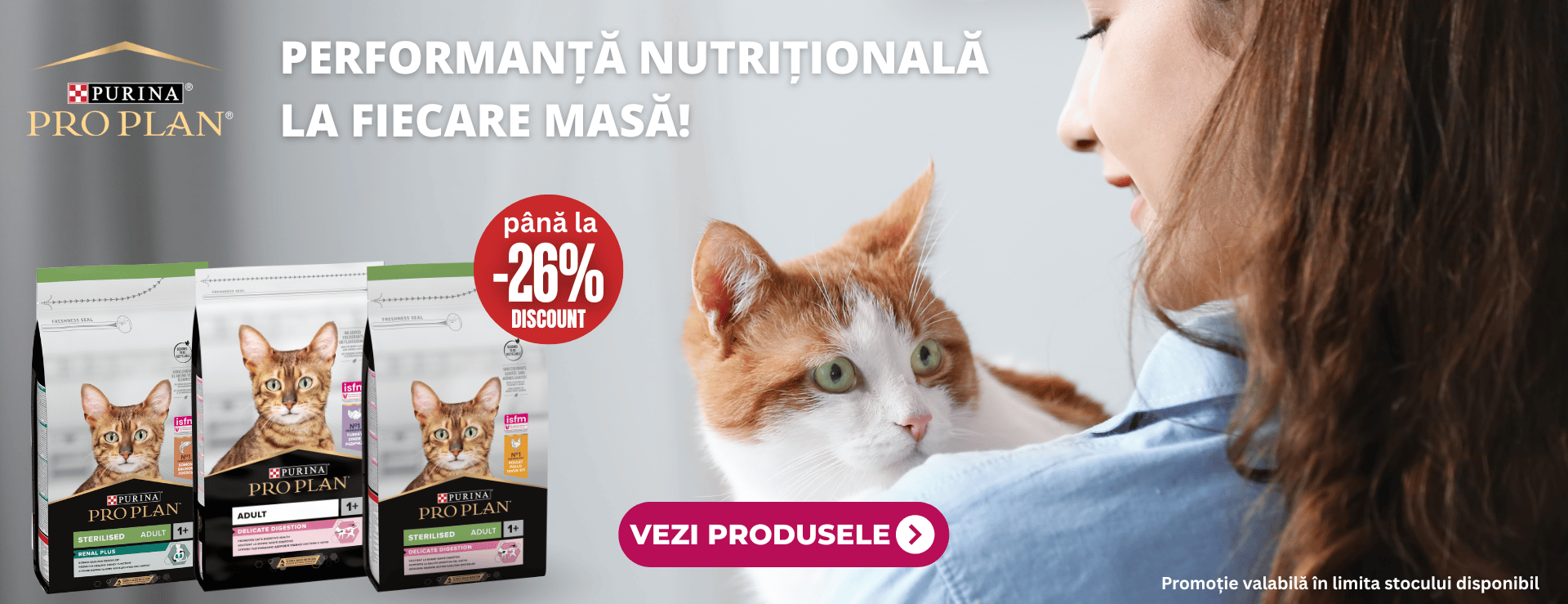 Promo Purina Pro Plan Pisica