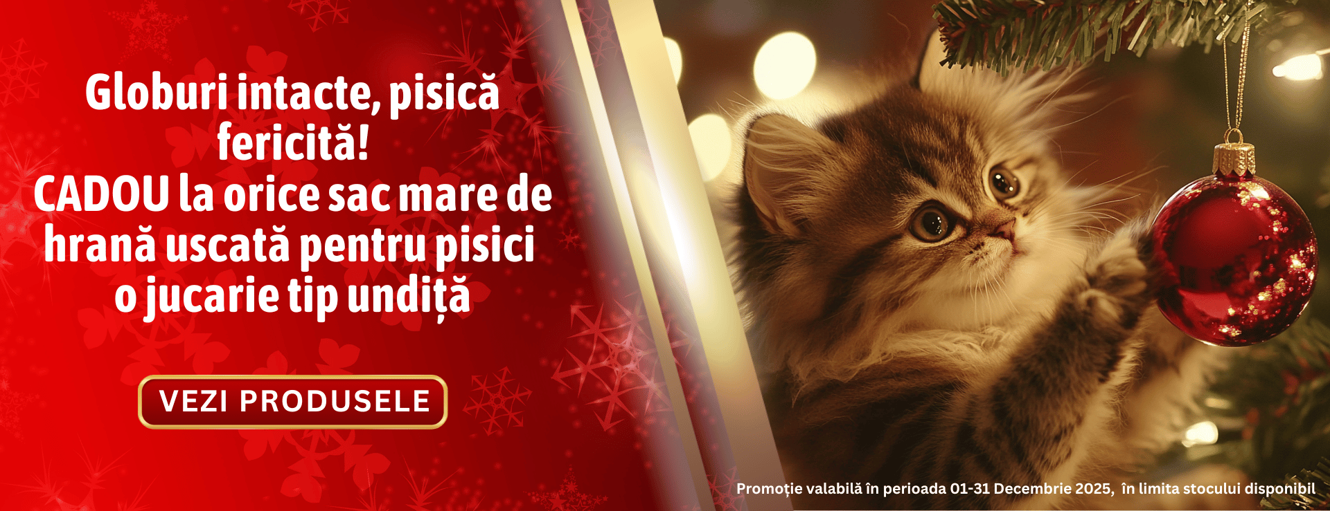 Promo cadou pisici