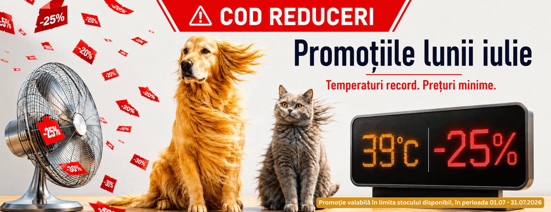 Promotiile lunii Iulie