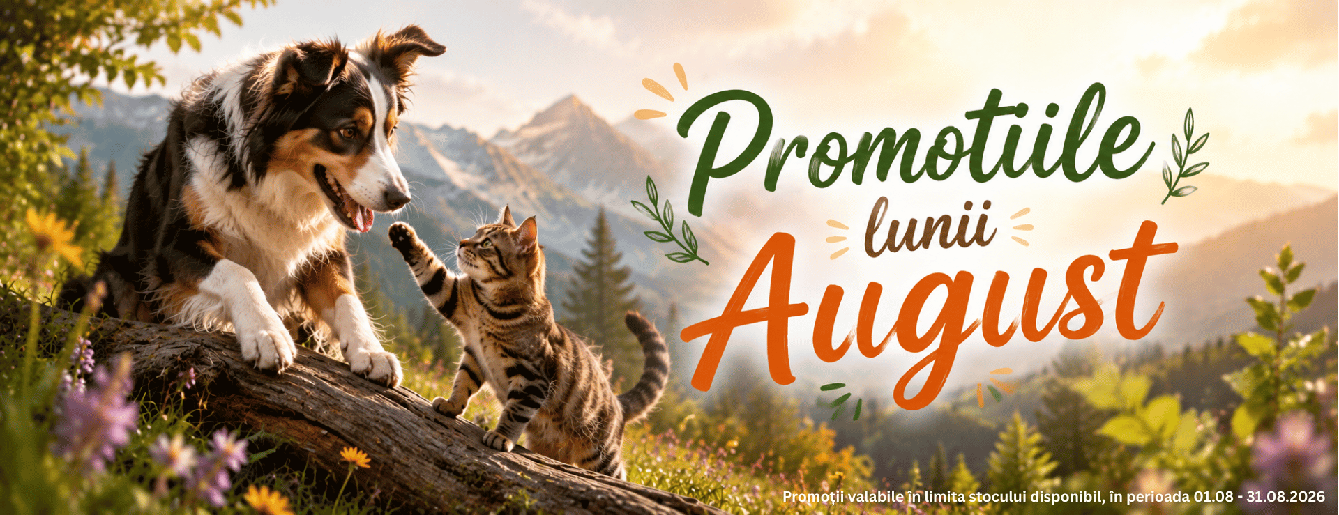 Promotiile lunii August