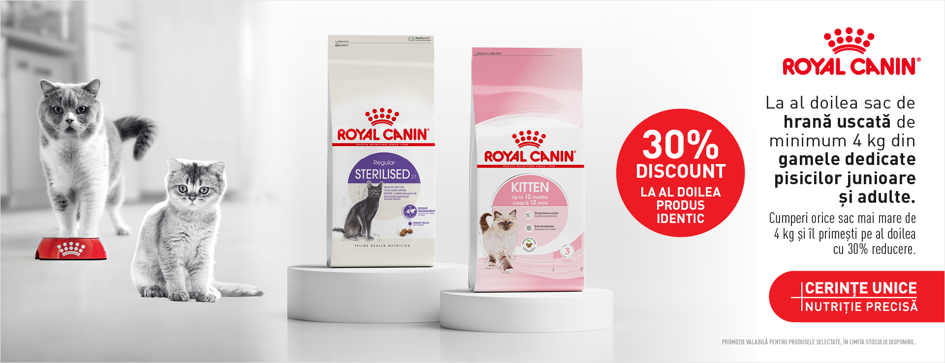 Promo Royal Canin 30% discount